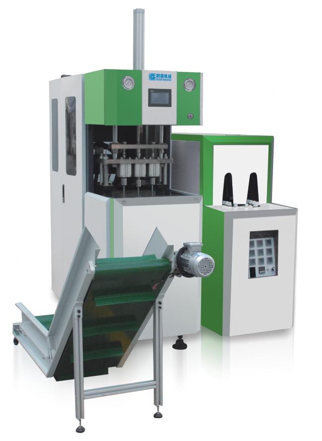 Semi Auto Mineral Water Stretch Bottle Blow Moulding Plastic Bottle Blow Molding Machine